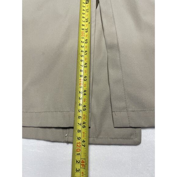 London Fog Jacket Mens 48 Regular Beige Trench Coat Removable Lining Overcoat - Picture 4 of 10